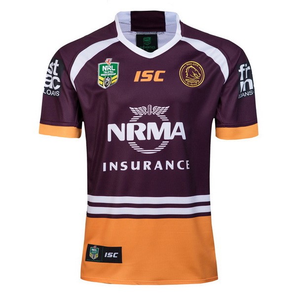 Tailandia Camiseta Brisbane Broncos 1ª 2018 Purpura